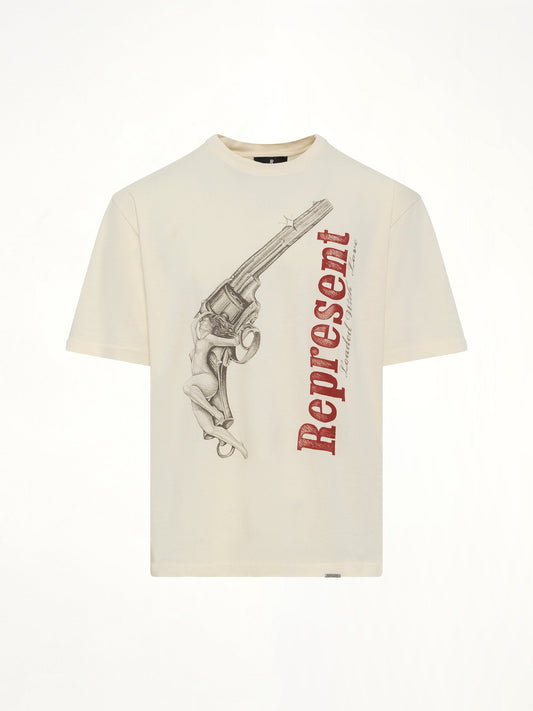 REPRESENT Loaded With Love T-Shirt (Cream)