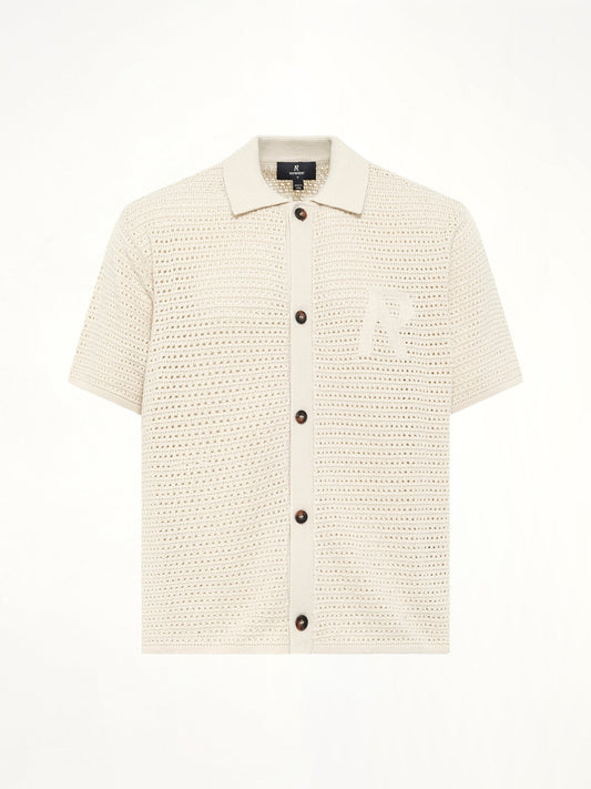 REPRESENT Pico Knit Shirt (White)
