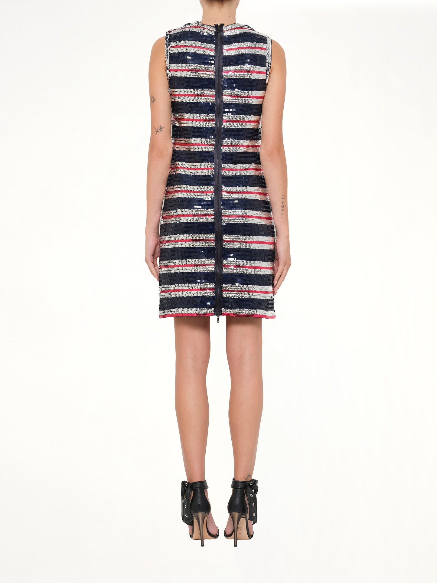 LANVIN Embellished Long Jersey Dress (Blue)