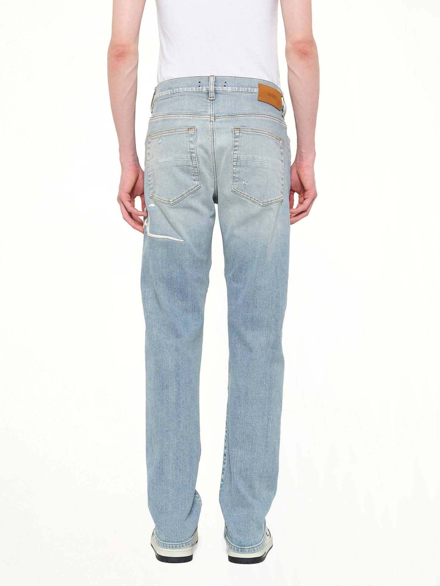 Amiri Repaired Slim Jean (Blue)