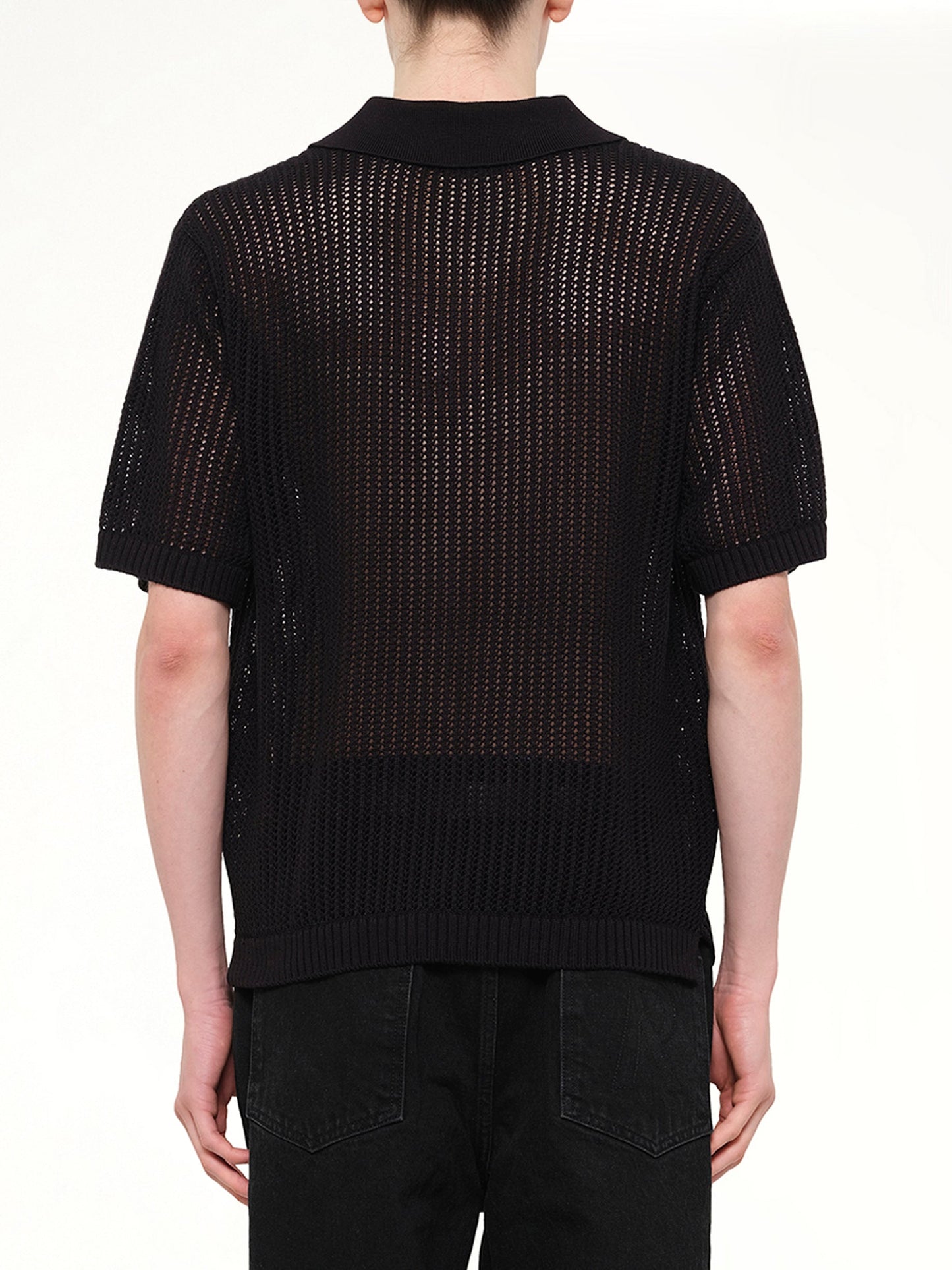 REPRESENT Beverly Knit Polo (Black)