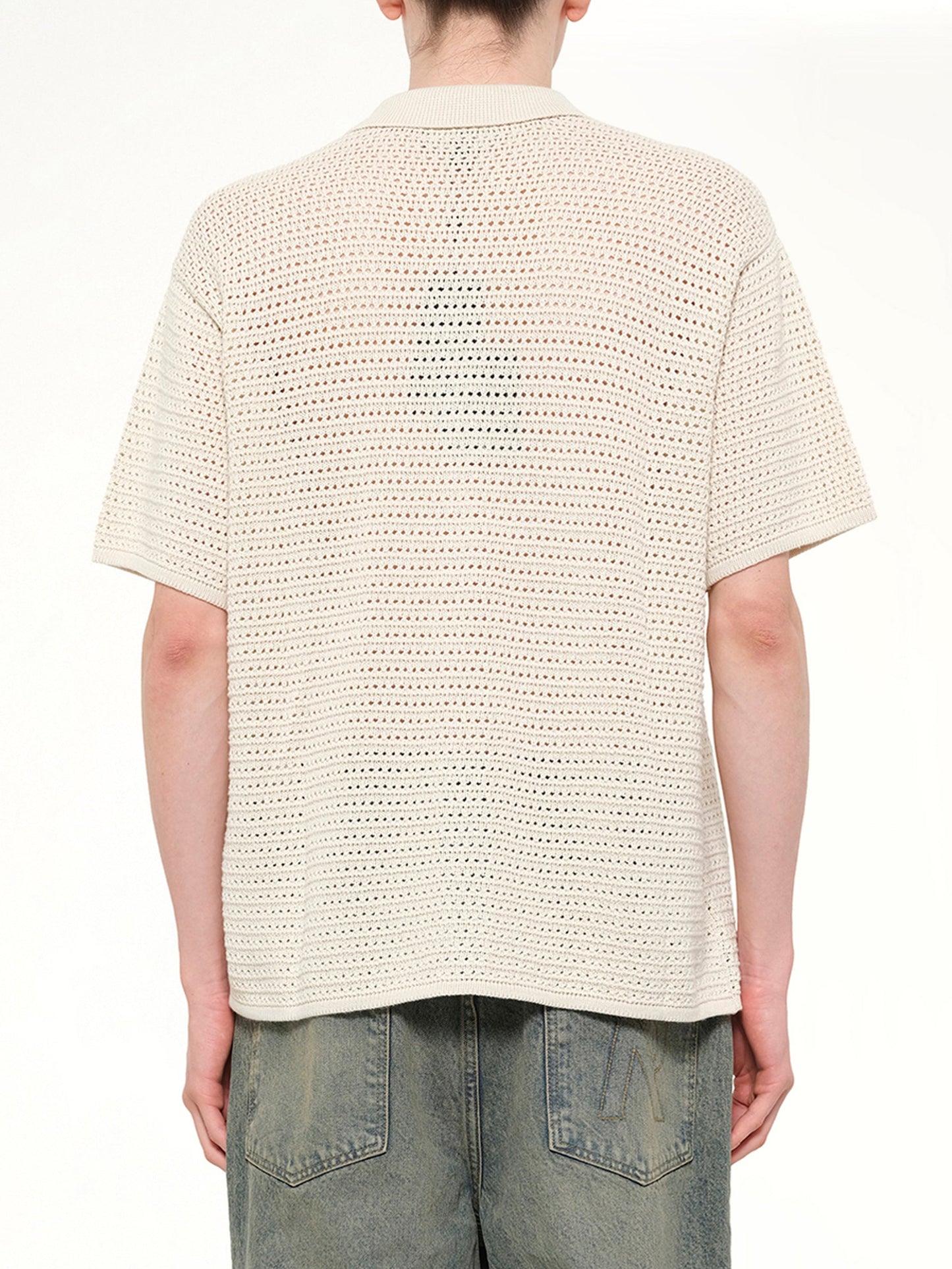 REPRESENT Pico Knit Shirt (White)
