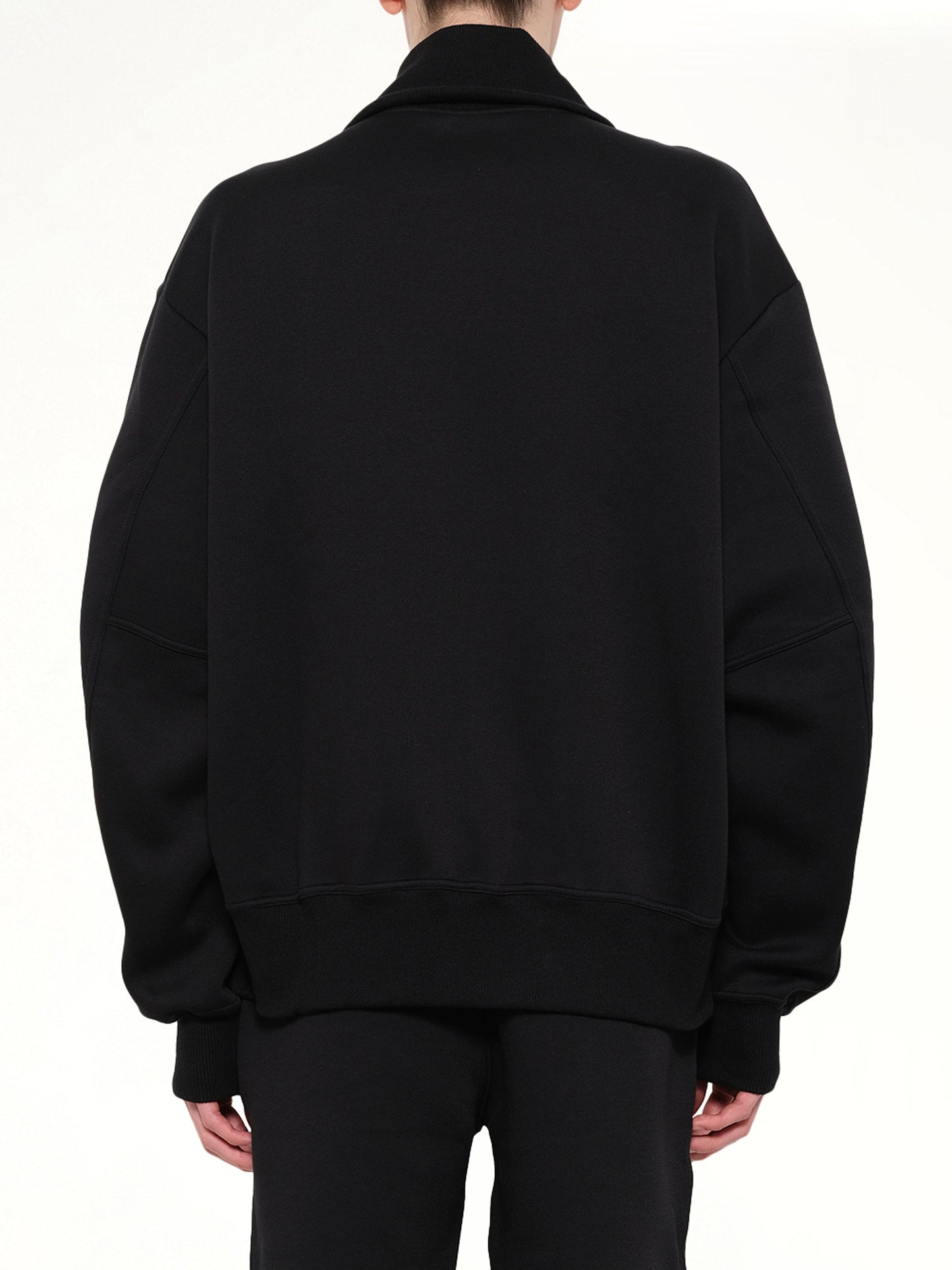 DSM KEI NINOMIYA Doublet Knit Varsity Jacket (Black)
