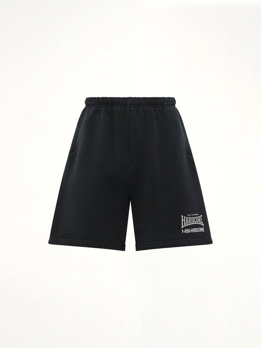 WILLY CHAVARRIA "Hardcore" Buffalo Sweatshort (Black)