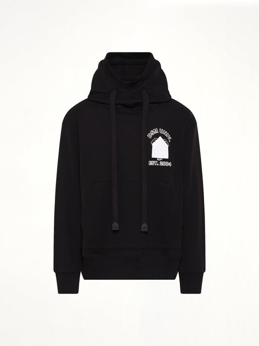 DSM KEI NINOMIYA Pile Knit Oversized Hoodie (Black)