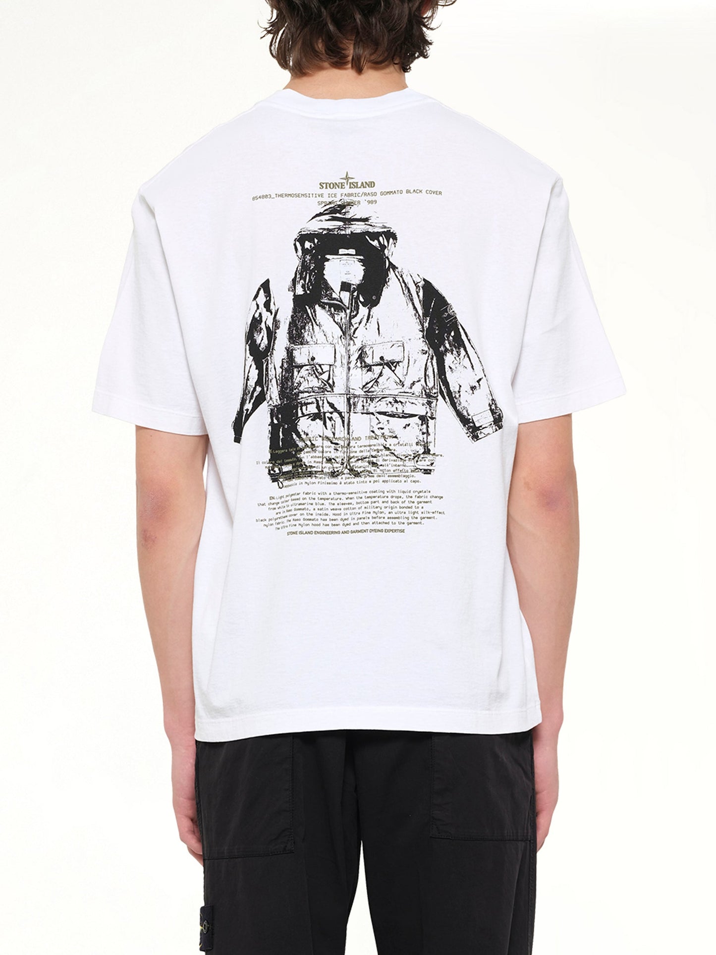 STONE ISLAND 2100023 SS T-Shirt (White)
