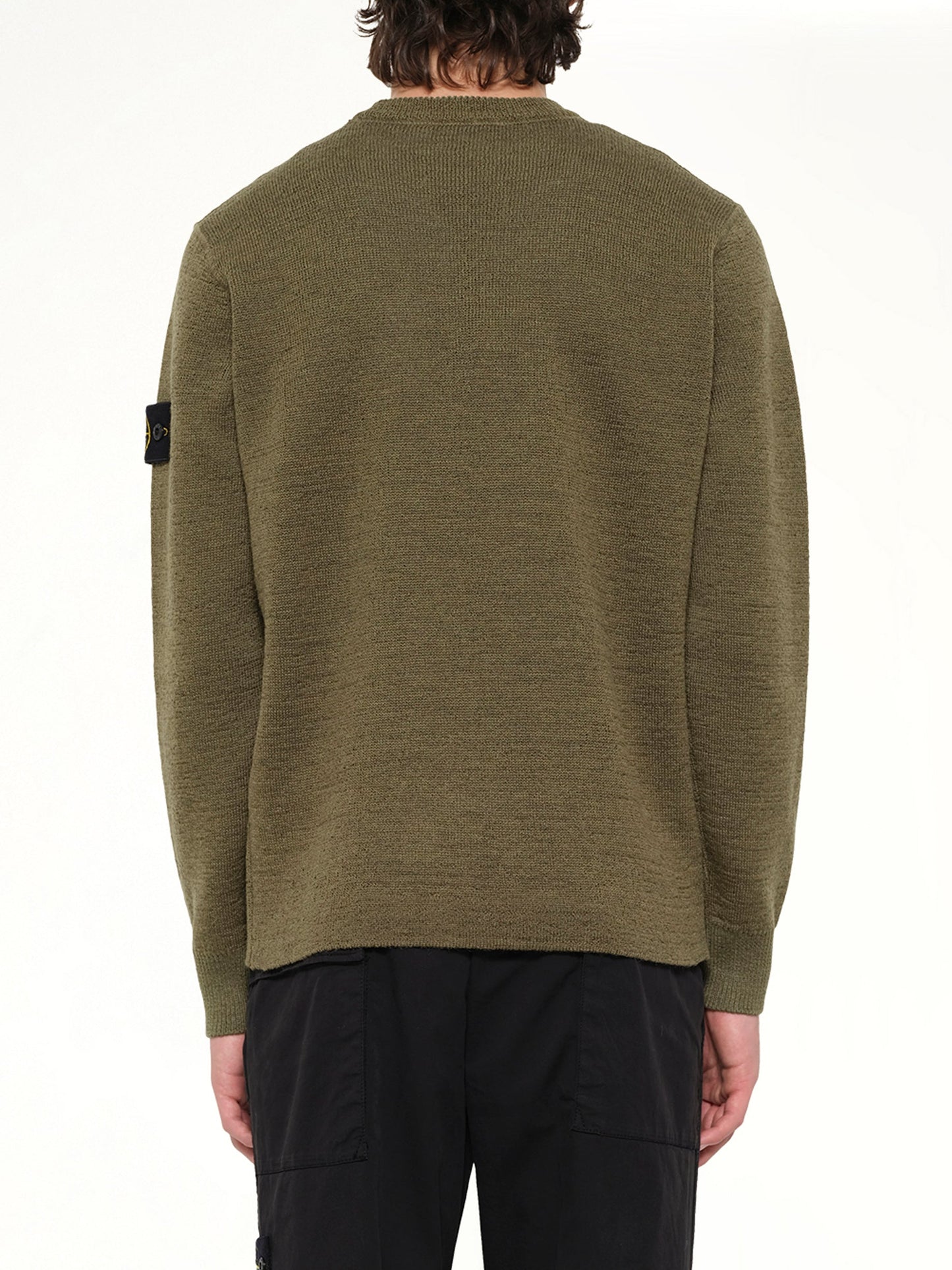 STONE ISLAND 5100015 Crew Neck (Green)