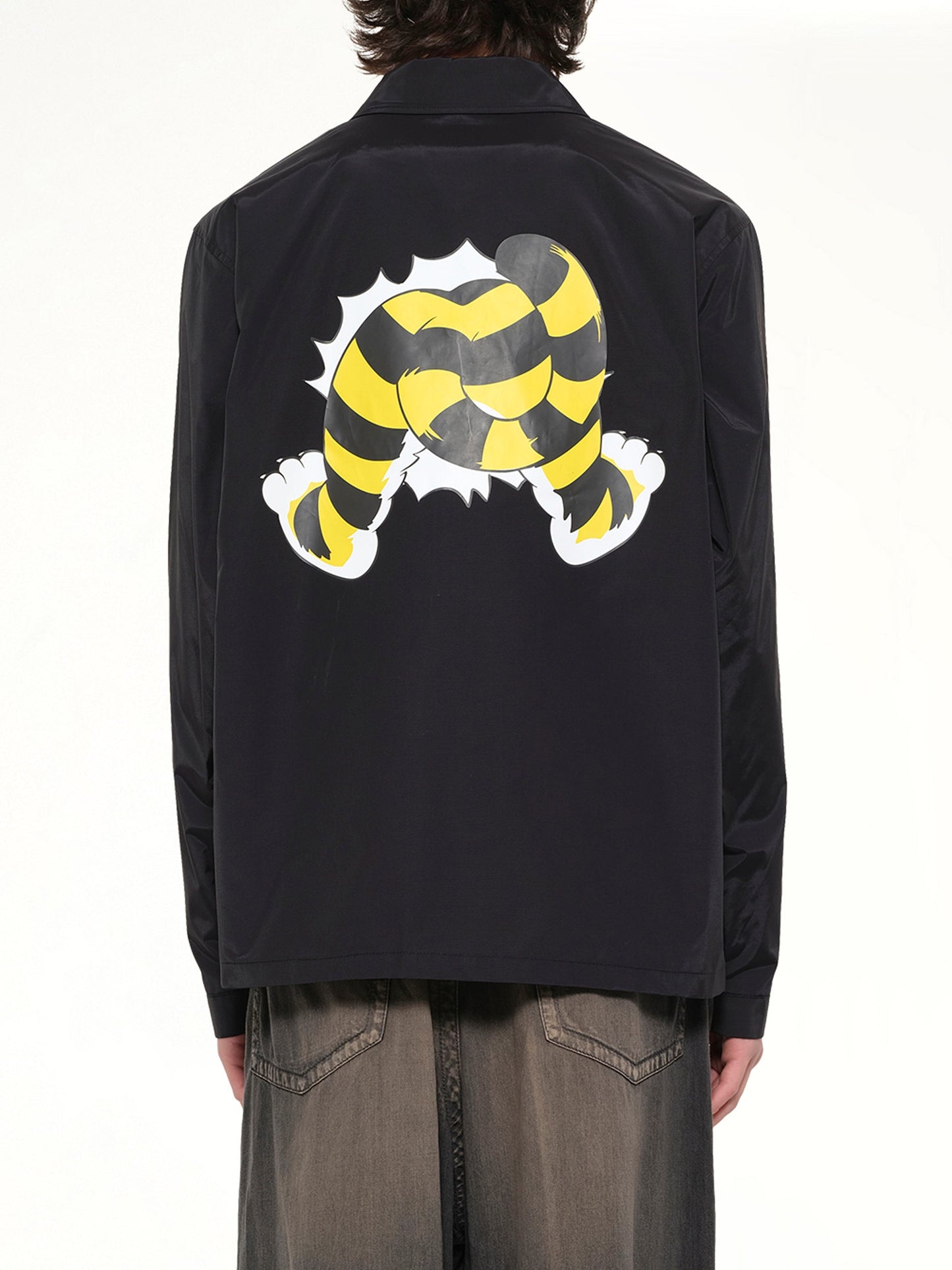 Kenzo Wild Tiger Light Coach Jacket (Black)