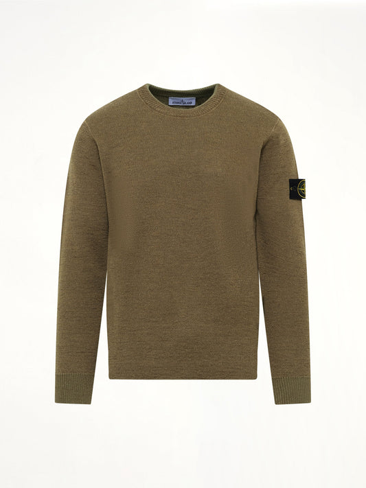 STONE ISLAND 5100015 Crew Neck (Green)