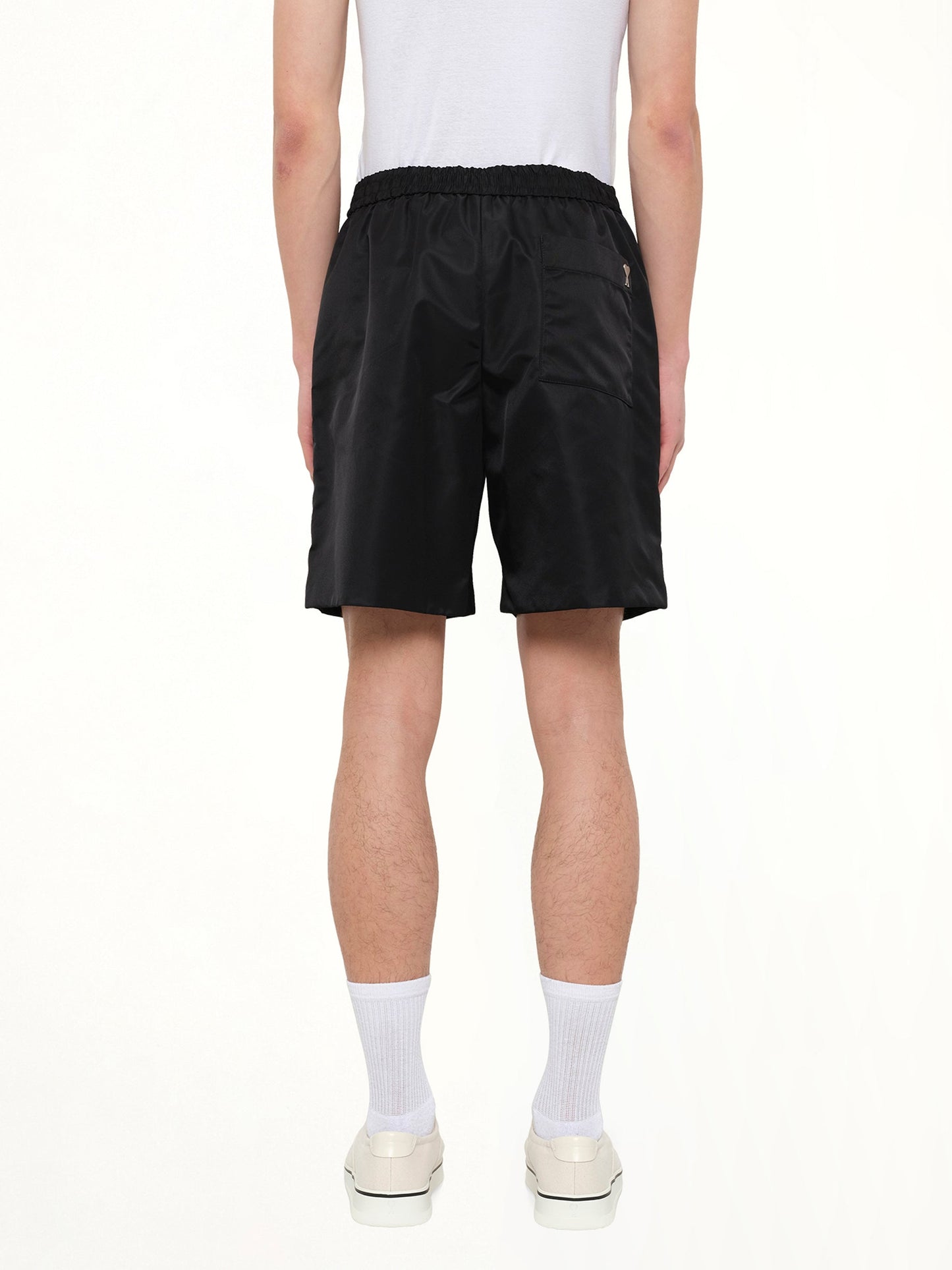 PARIS Ami De Coeur Stud Shorts (Black)