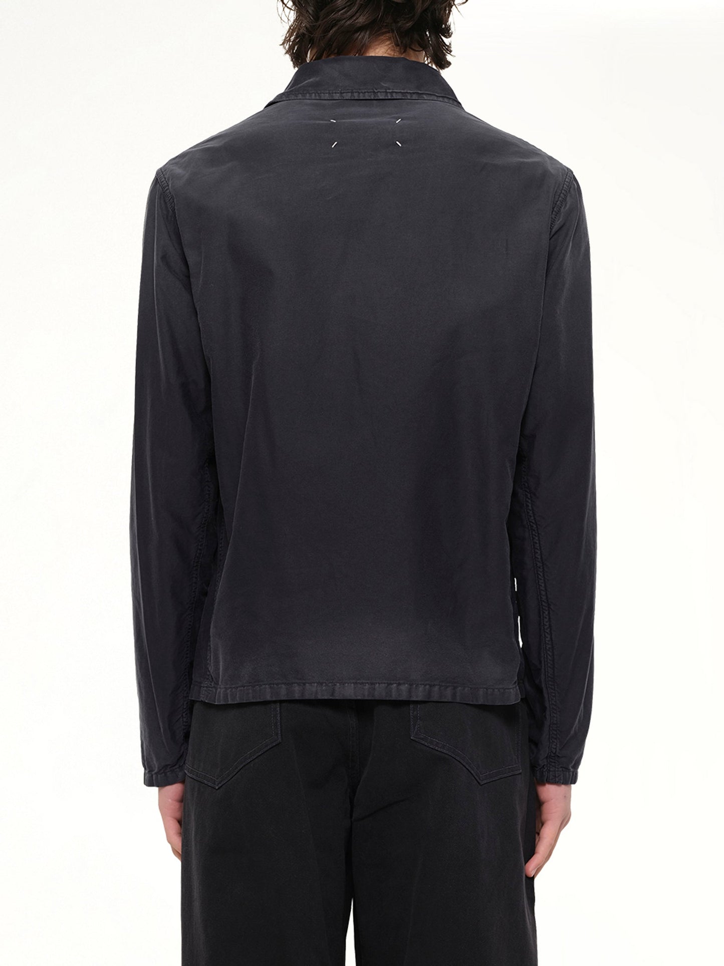 MAISON MARGIELA Brushed Moleskin Jacket (Black)