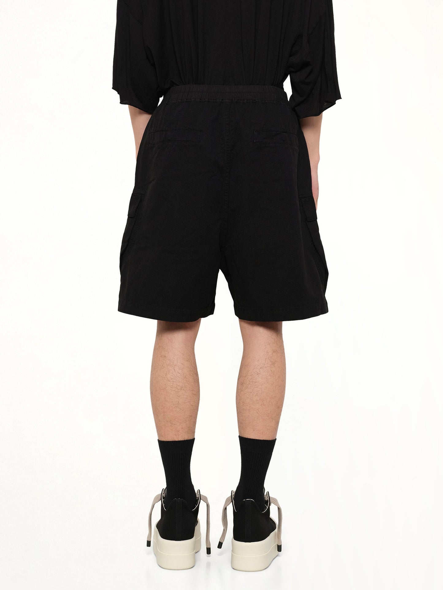 RICK OWENS DRKSHDW Cargobela Shorts (Black)