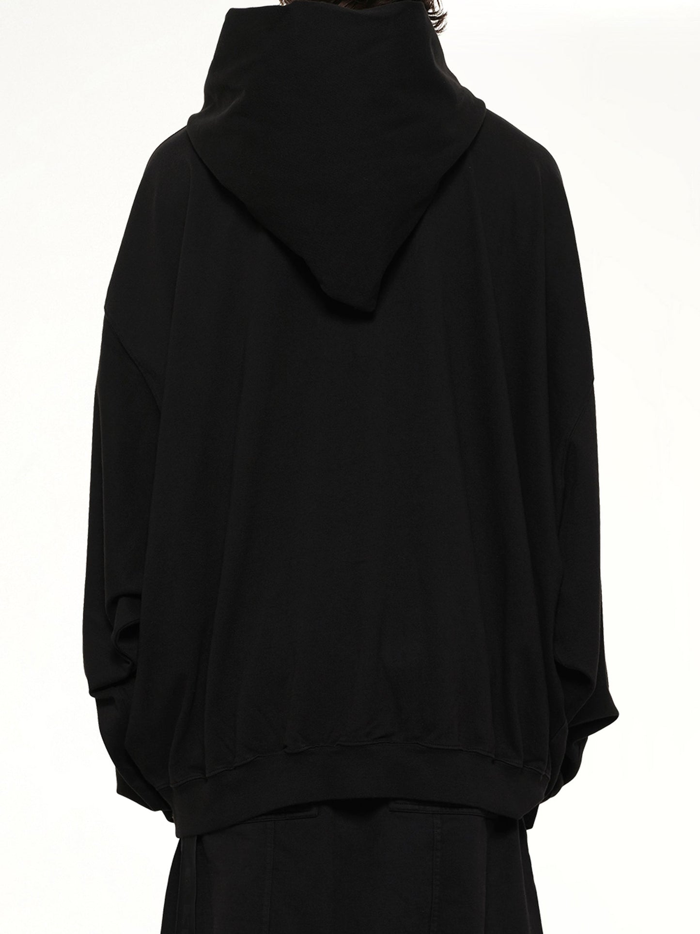 RICK OWENS DRKSHDW Mountain Hun Hoodie (Black)