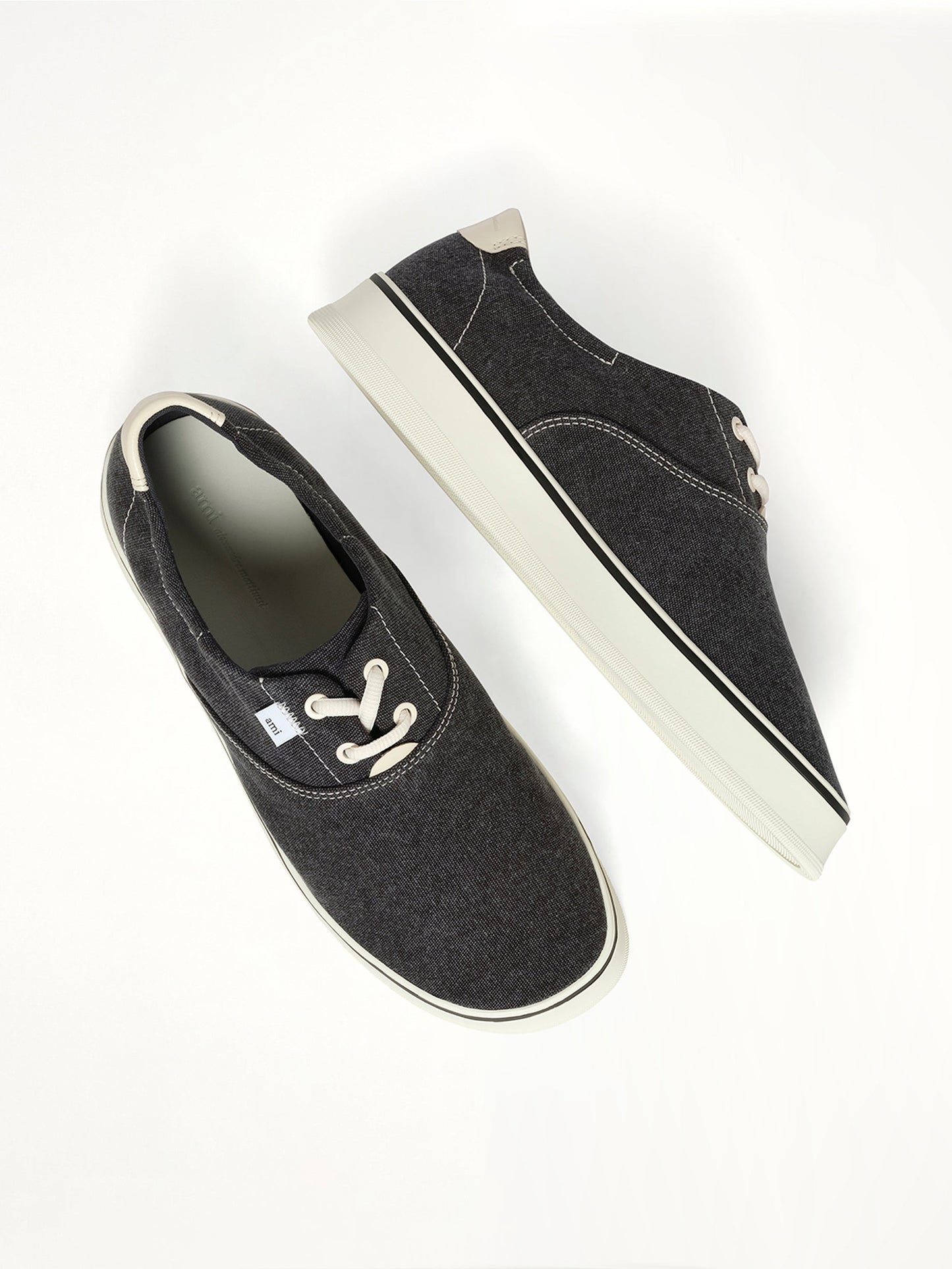 AMI PARIS Tennis Sneakers (Navy)