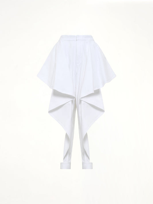 ALAIA Panelled Pants (White)