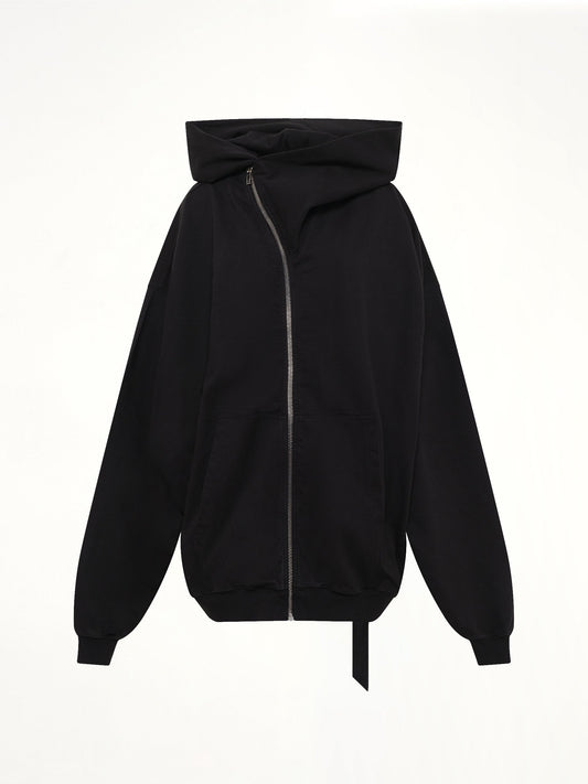 RICK OWENS DRKSHDW Mountain Hun Hoodie (Black)