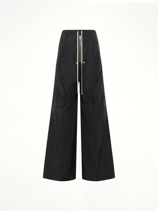 RICK OWENS Strapped Wide Bela Pants (Black)