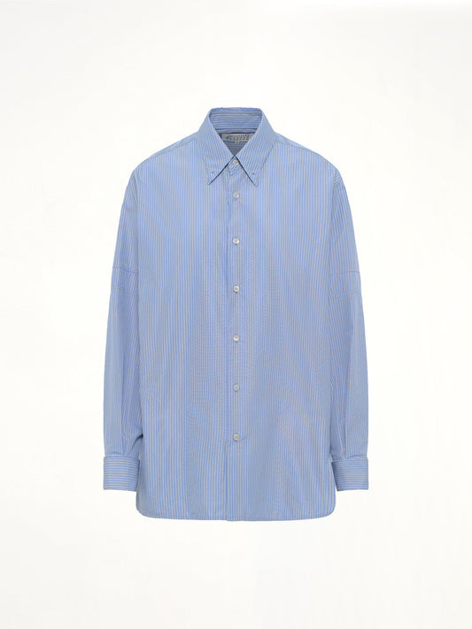 MAISON MARGIELA Stripe Shirt (Blue)