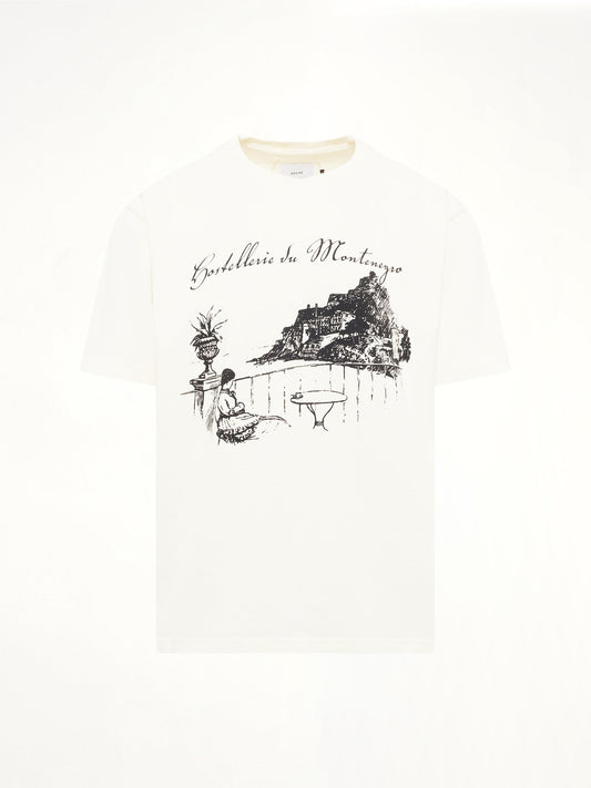RHUDE Montenegro Morada T-Shirt (White)