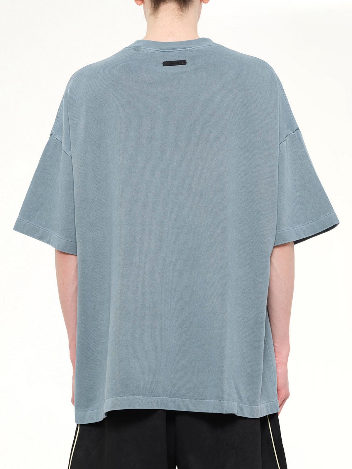 FEAR OF GOD ESSENTIALS Campus 90's Short Sleeve T-Shirt (Blue)