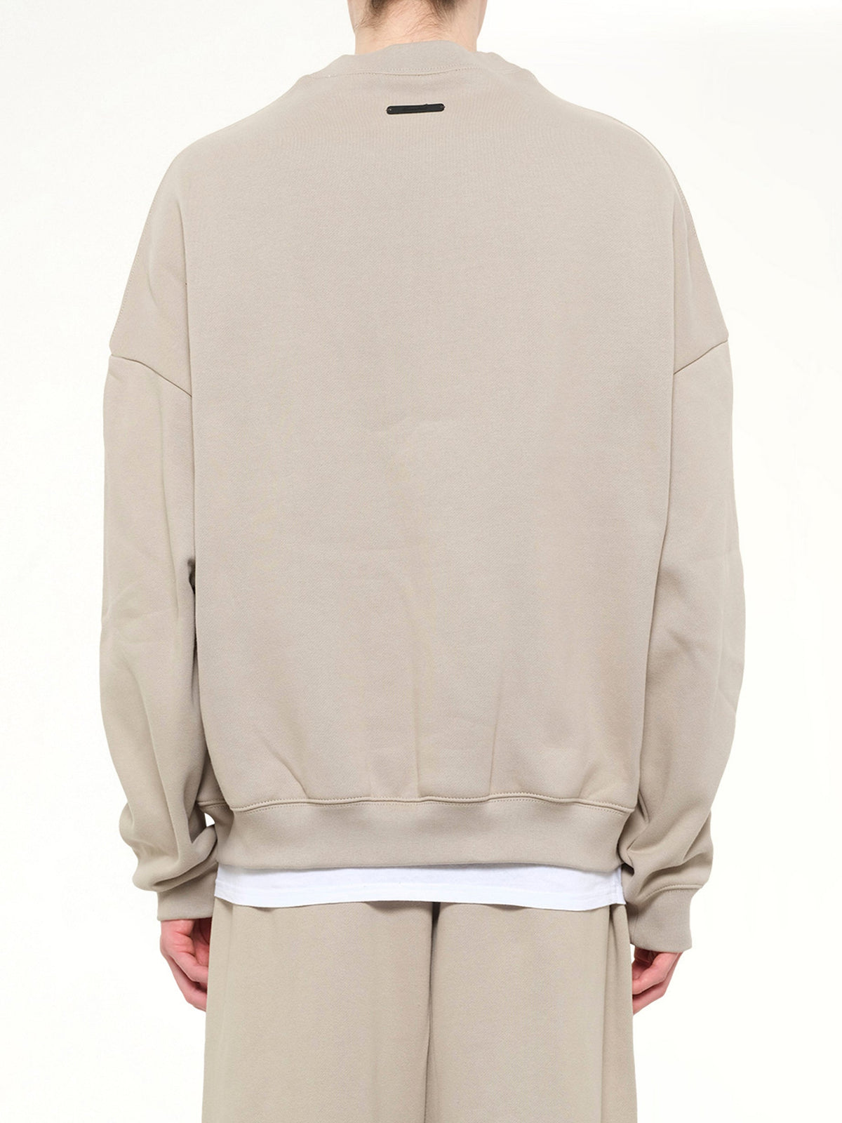 FEAR OF GOD ESSENTIALS Property Lounge Crewneck Sweatshirt (Grey)