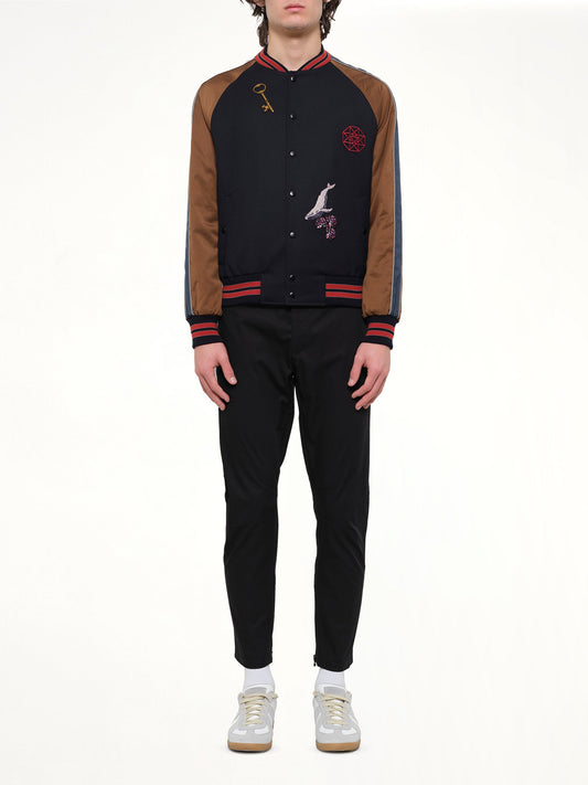 LANVIN Baseball Jacket Cavalry (Navy)