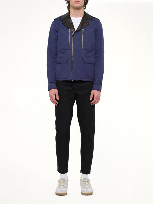 LANVIN Leather Jacket (Purple)
