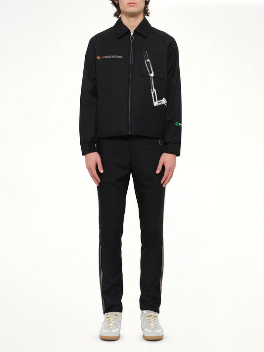 LANVIN Coach Chain Jacket (Black)