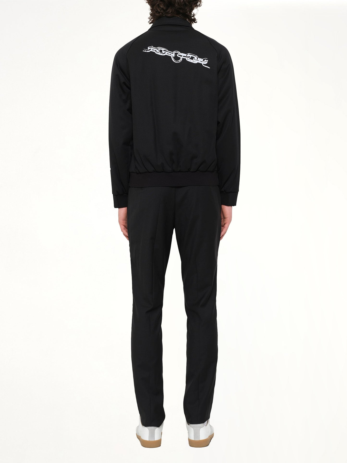 LANVIN Coach Chain Jacket (Black)