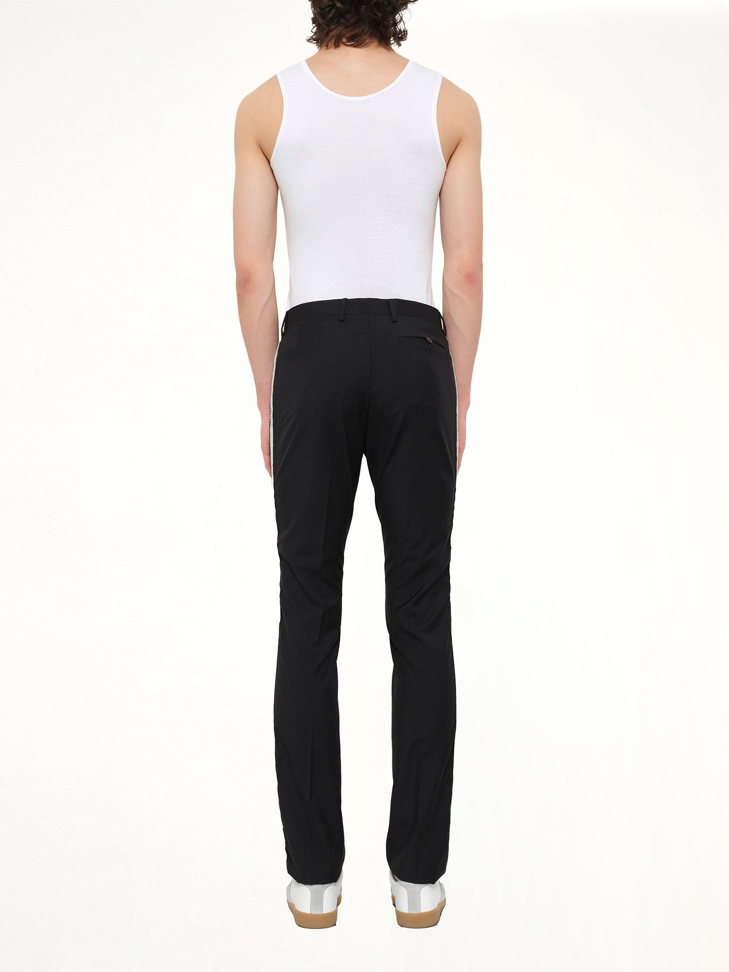 LANVIN D8 Slimfit Pants (Black)