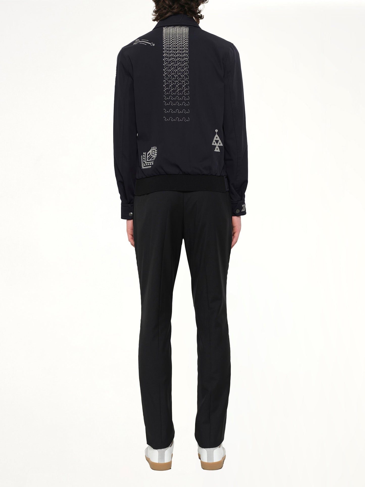 LANVIN Embroidered Jacket (Blue)