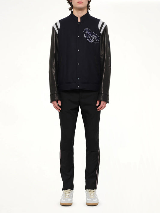 Lanvin Baseball Jacket (Navy)