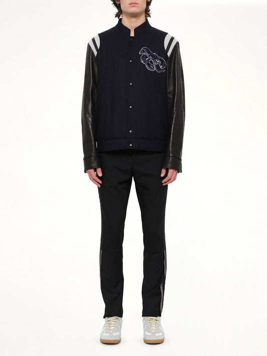 Lanvin Baseball Jacket (Navy)