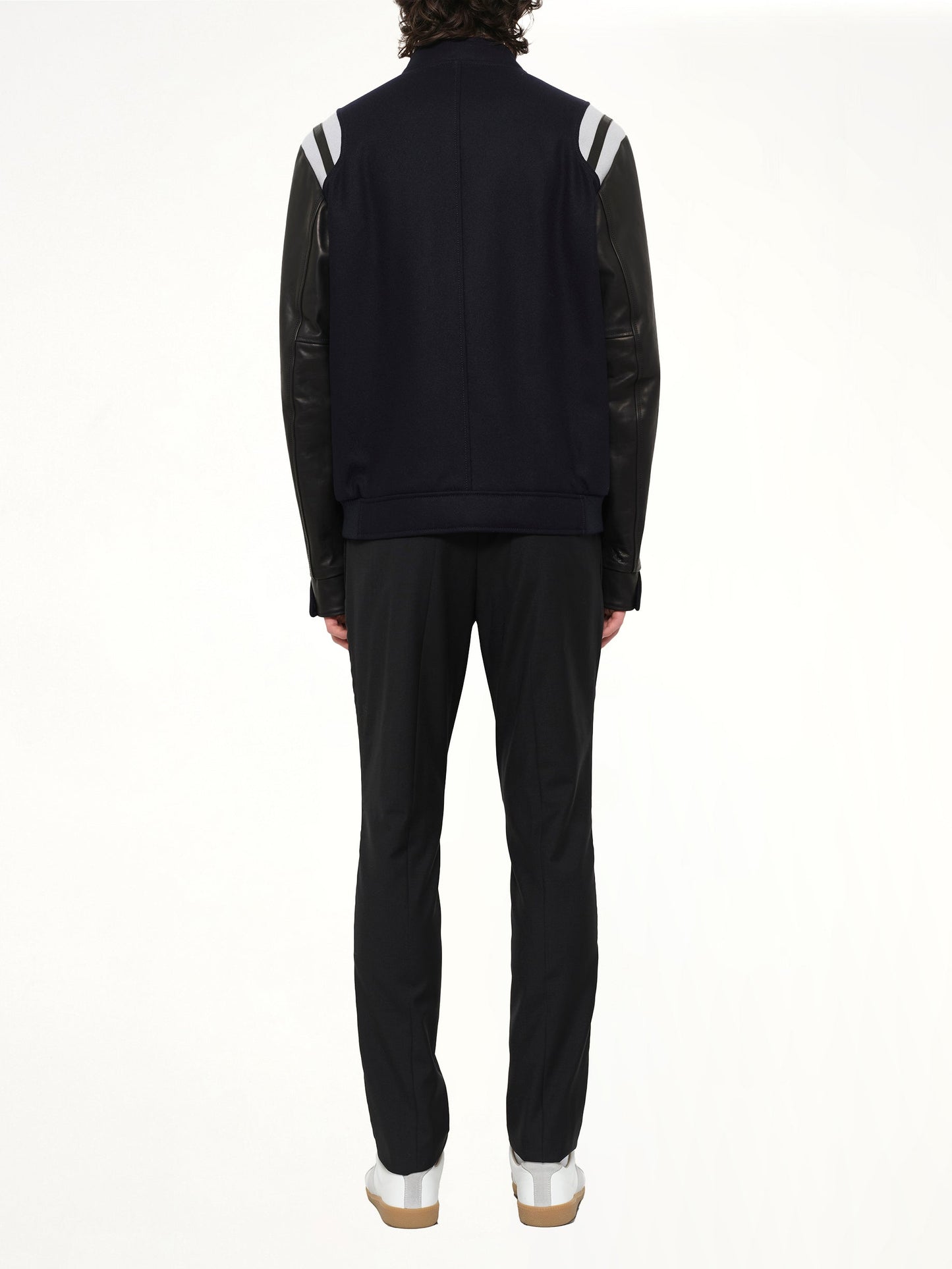 Lanvin Baseball Jacket (Navy)