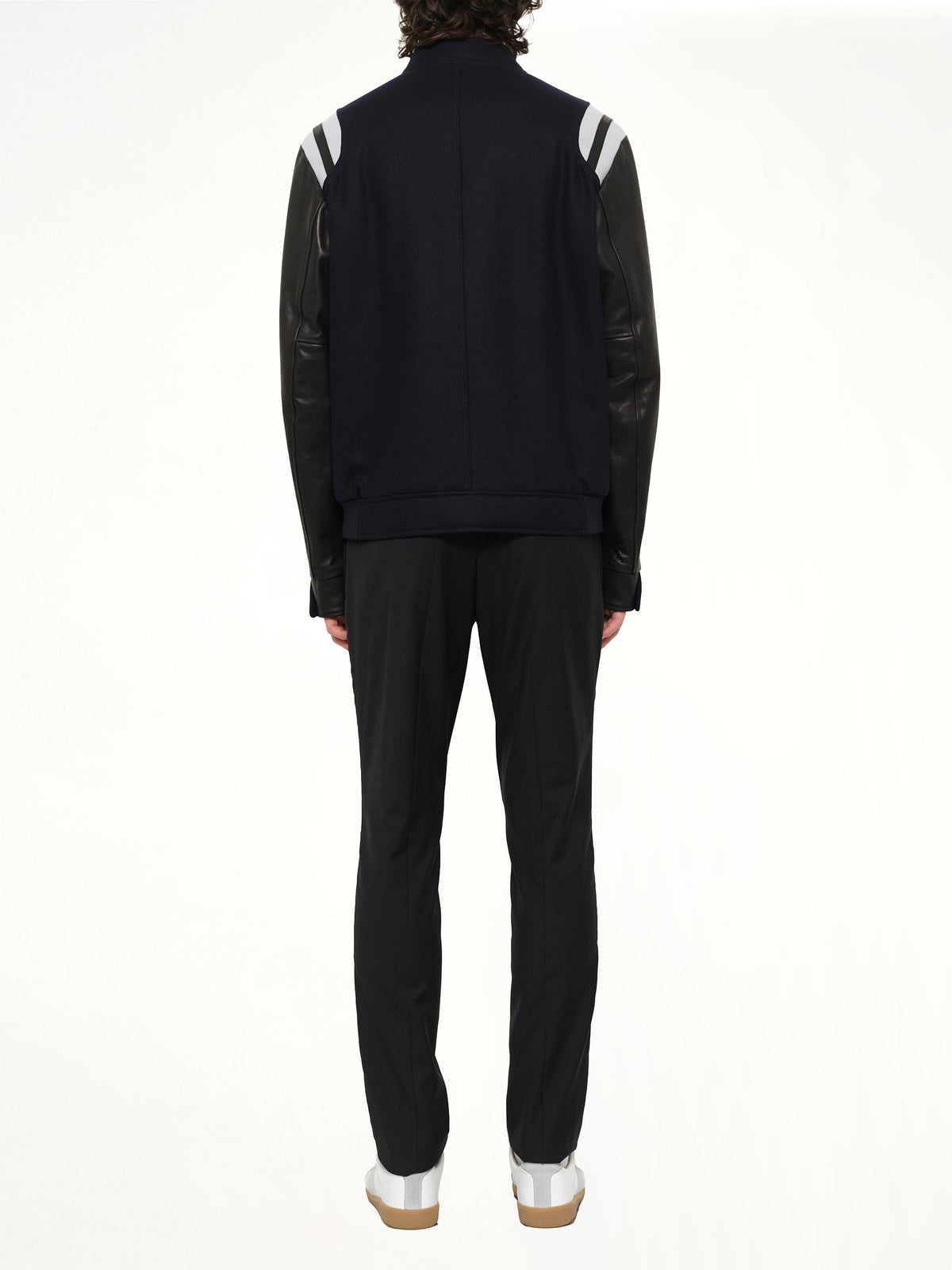 Lanvin Baseball Jacket (Navy)