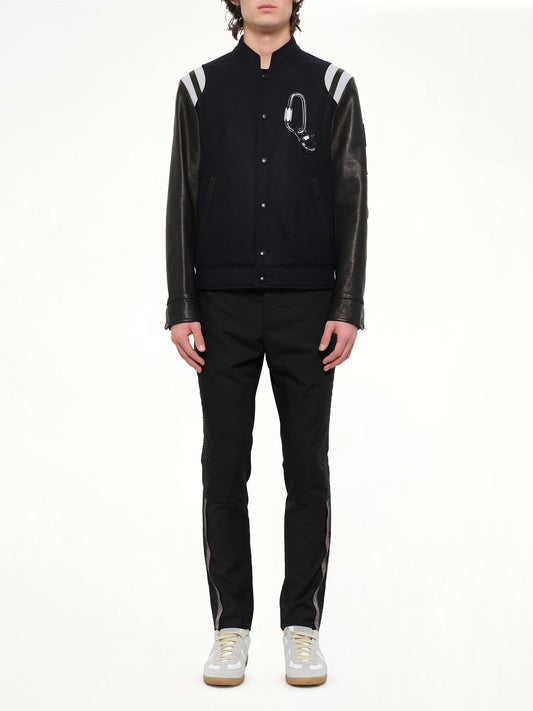 Lanvin Baseball Jacket (Navy)
