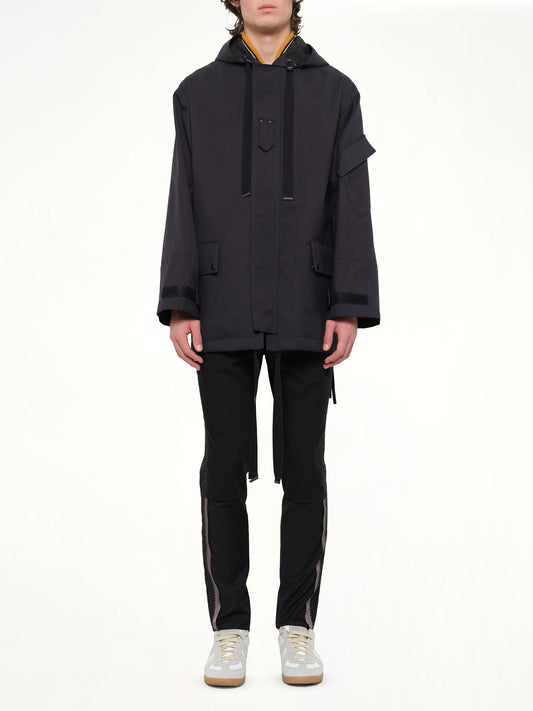 LANVIN Parka W/Side Zip (Navy)