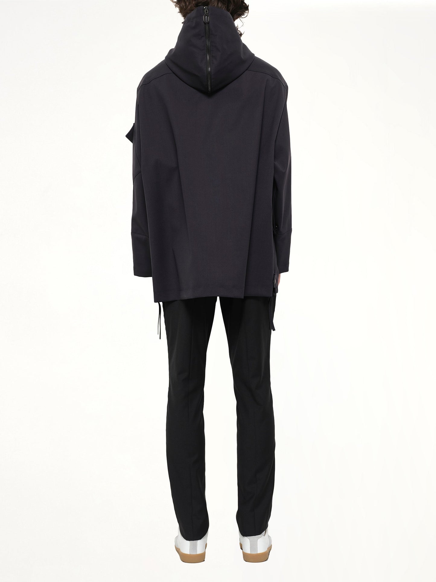 LANVIN Parka W/Side Zip (Navy)