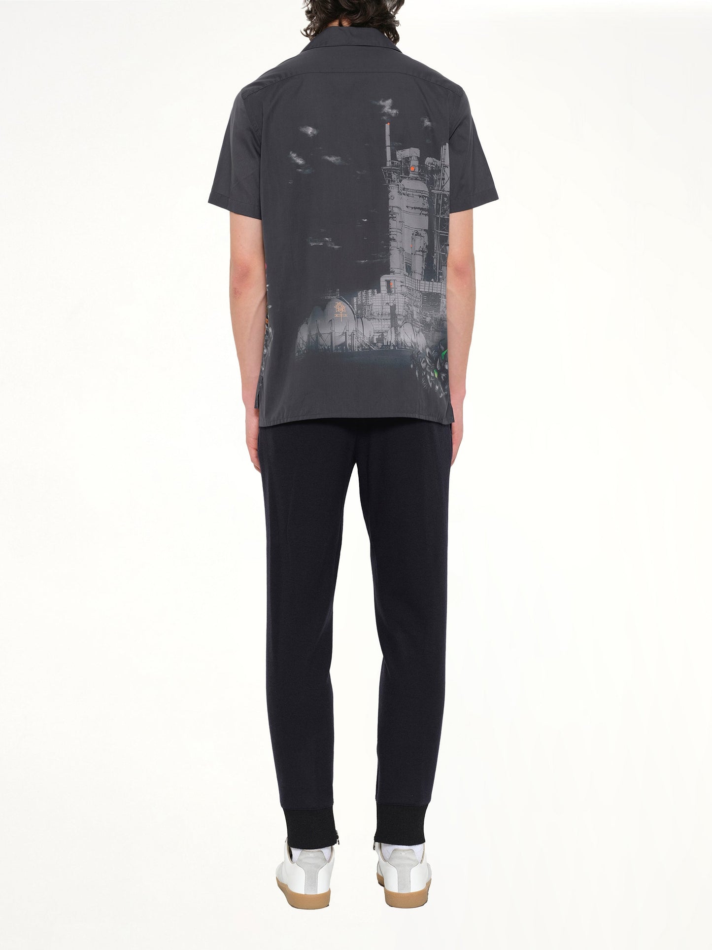 LANVIN Bowling Shirt (Black)