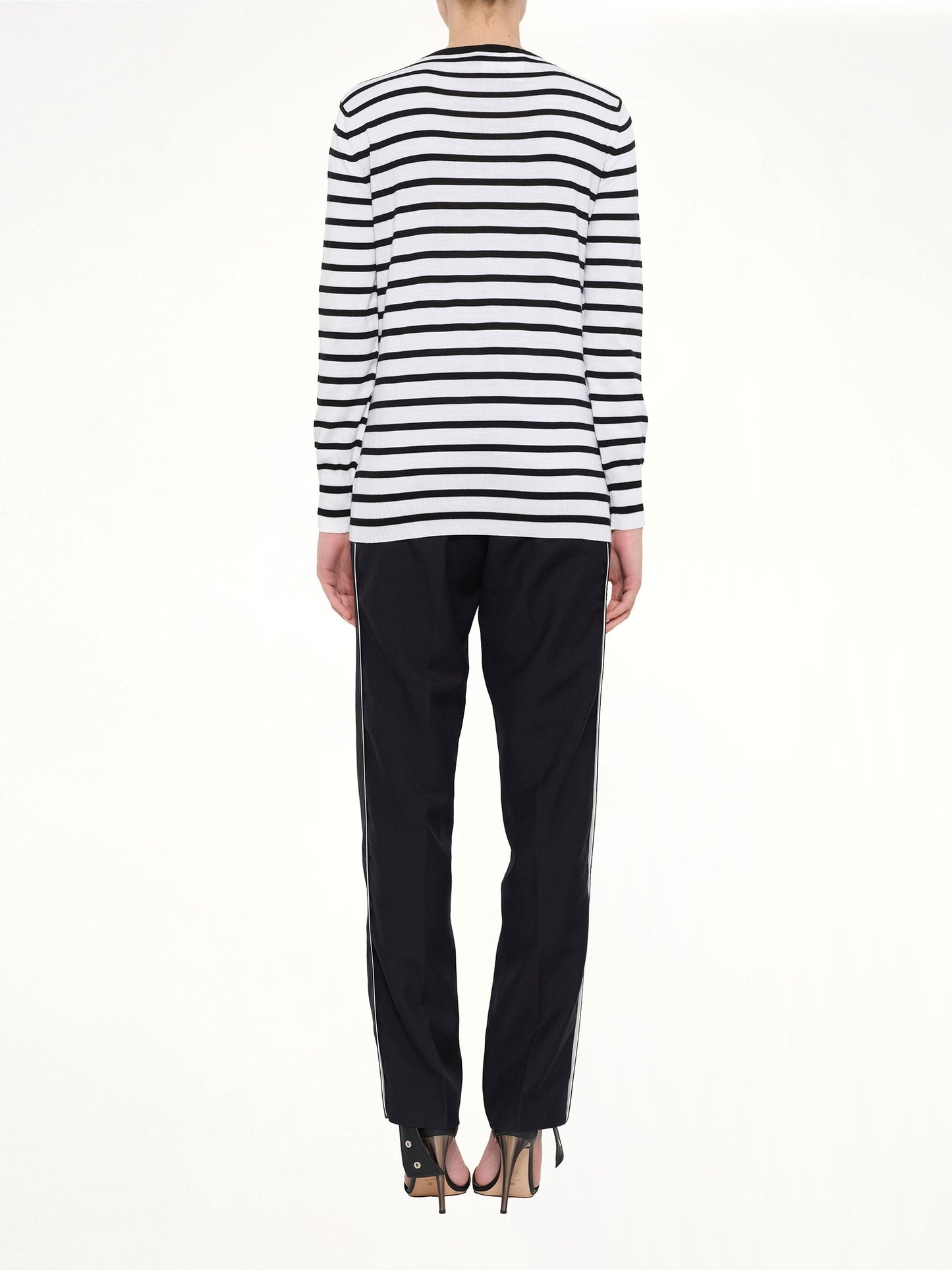 LOEWE Cat Sweater Stripes (Black)