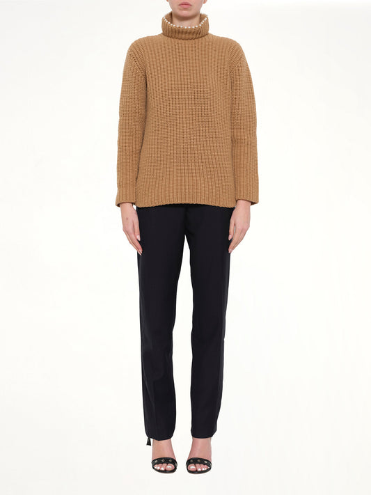 LOEWE High Pearls Sweater (Camel)