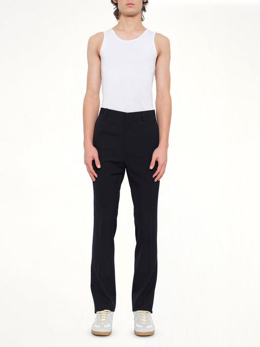 LANVIN Pants W/Ribbon Pocket (Navy)