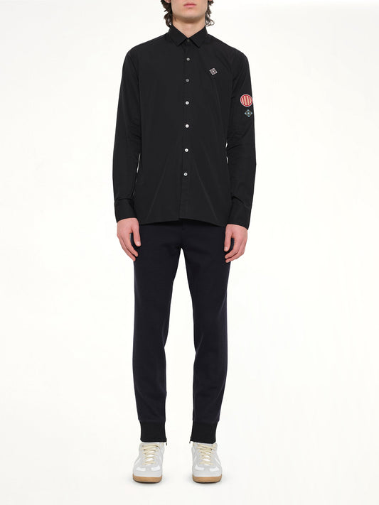 LANVIN Patch Medal 2 Shirt (Black)