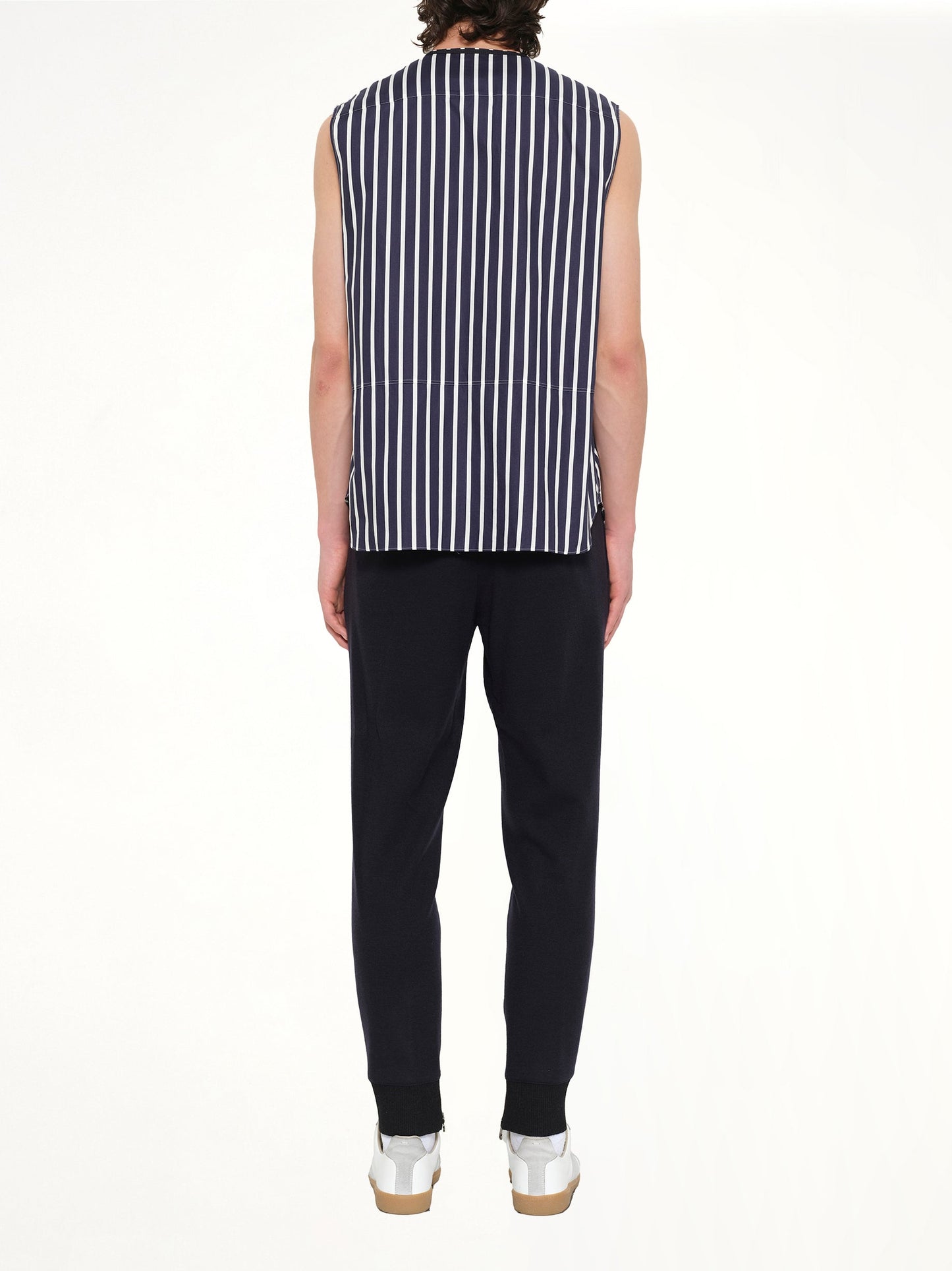 LANVIN Ribbon V Neck (Navy)