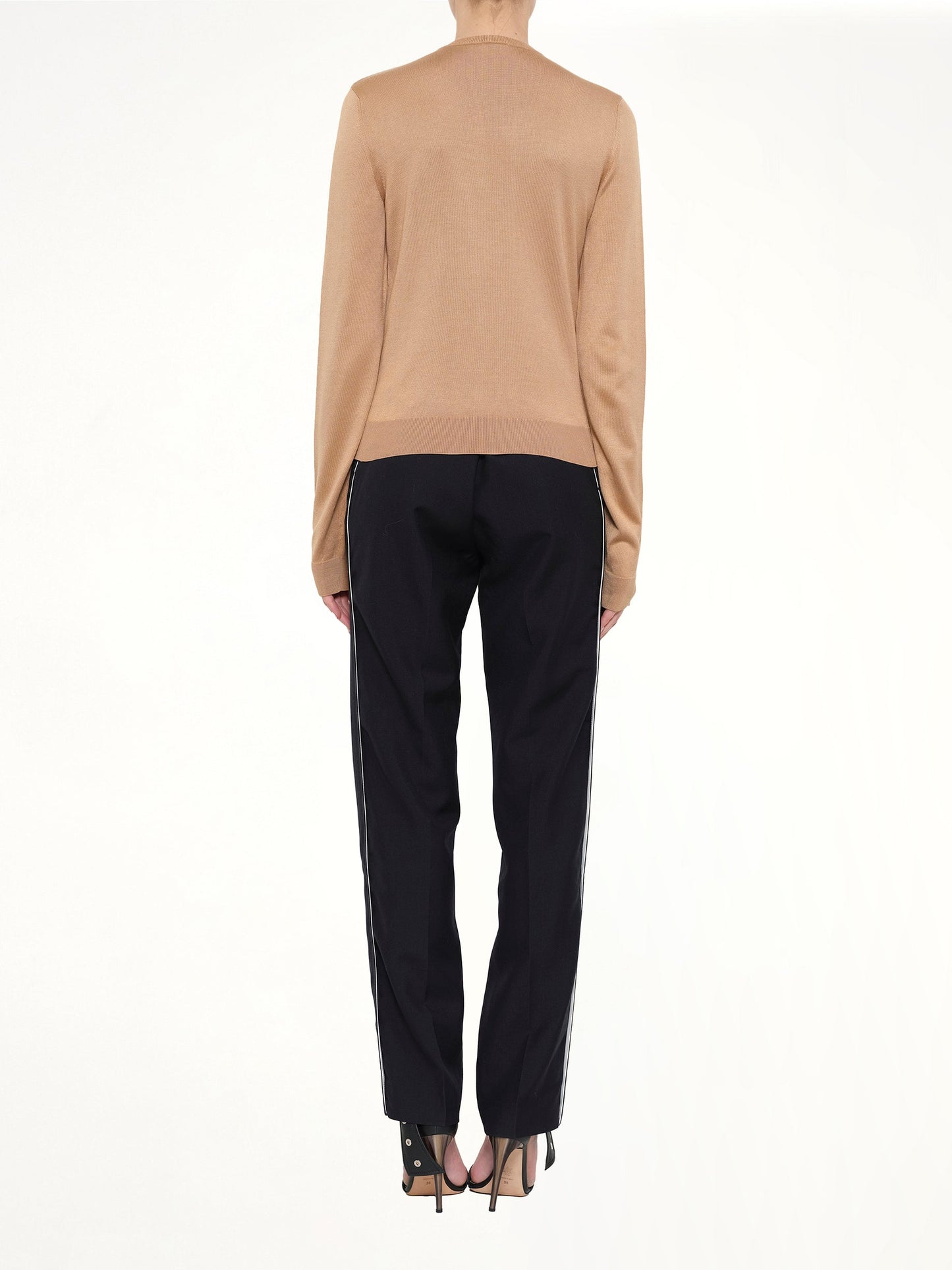 LOEWE Stripe Bands Sweater (Camel)