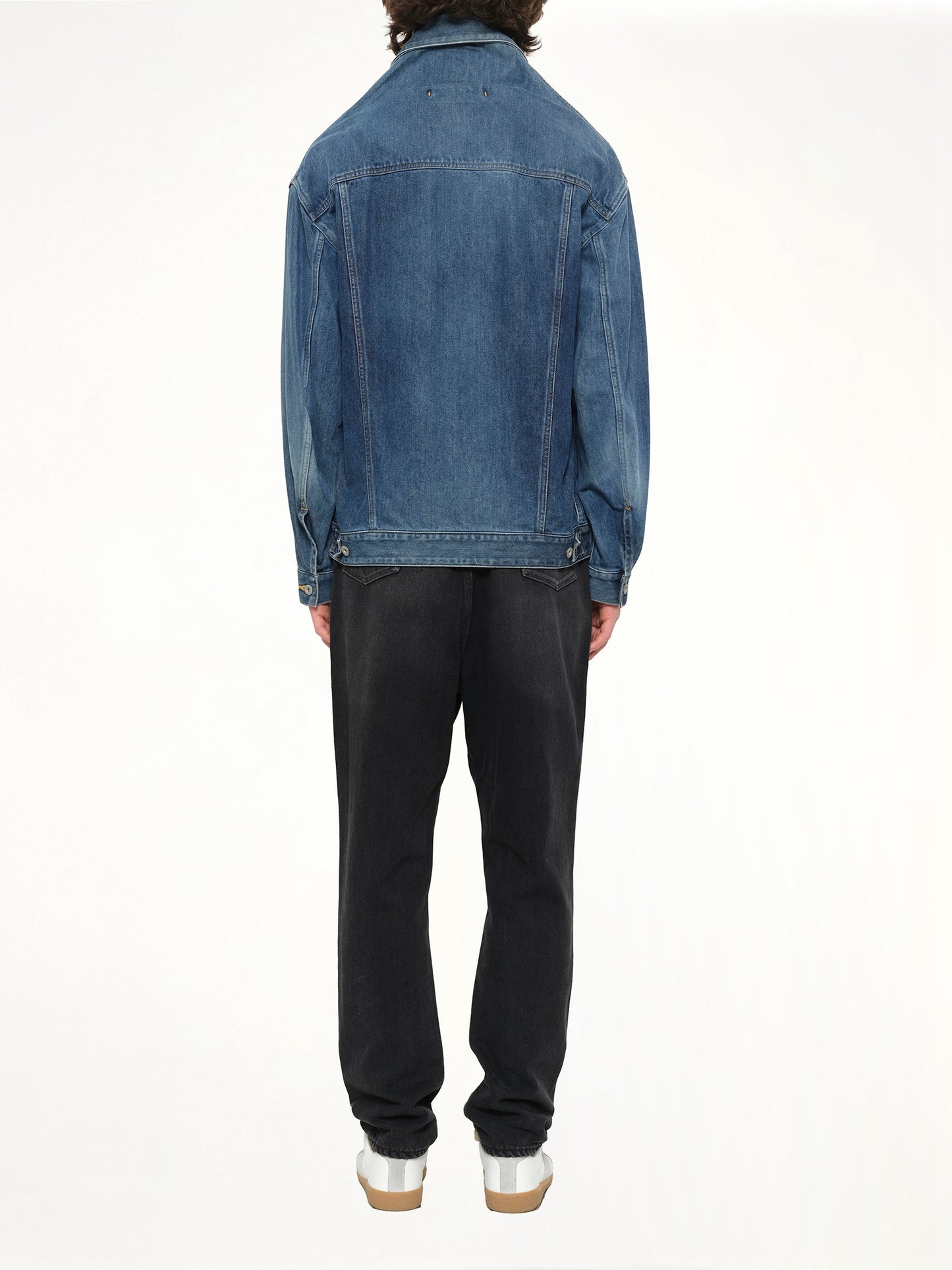 DOUBLET Head Drop Denim Jacket (Indigo)