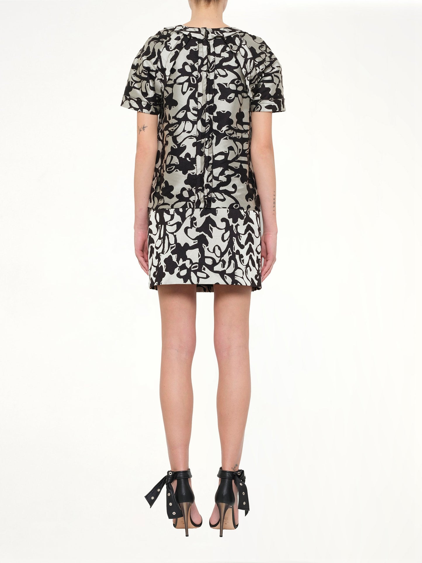 LANVIN Print Top (Black)