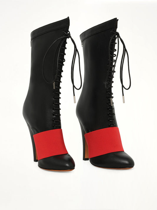 GIVENCHY Corset 12 Elastic Boots (Black)