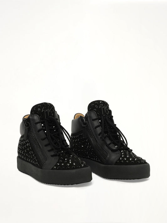 GIUSEPPE ZANOTTI Camoscio (Black)