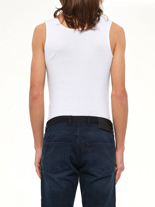 LANVIN 5 Pocket Belt (Anthracite)